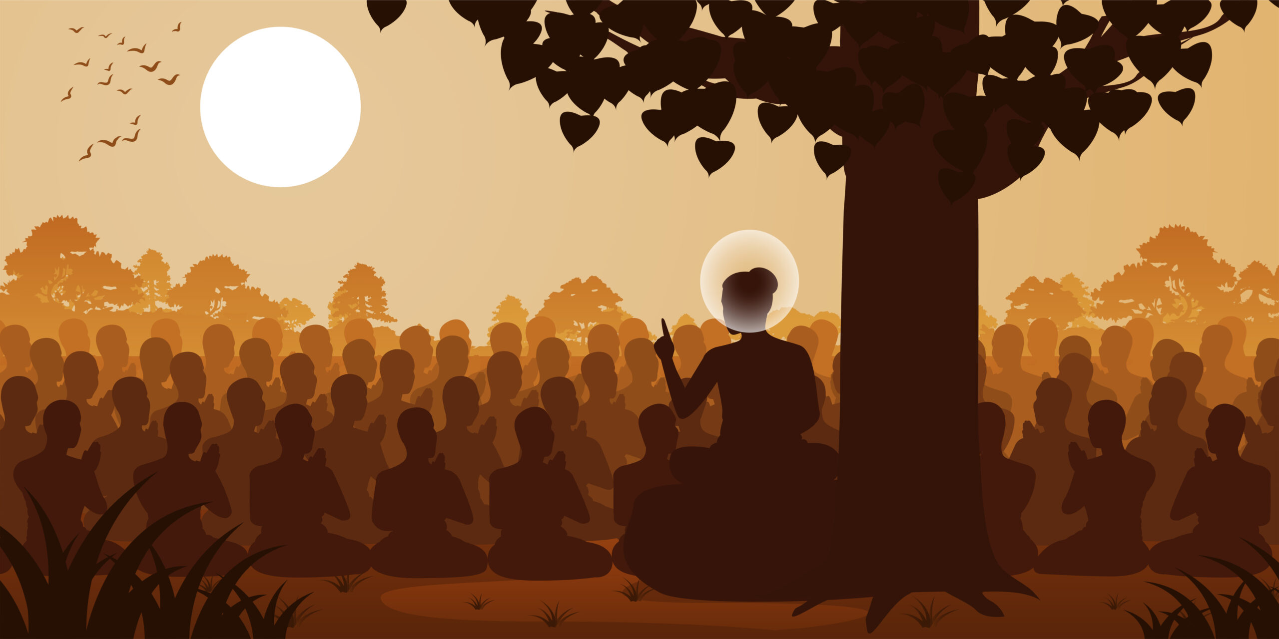 The Buddha and the Scorpio Full Moon