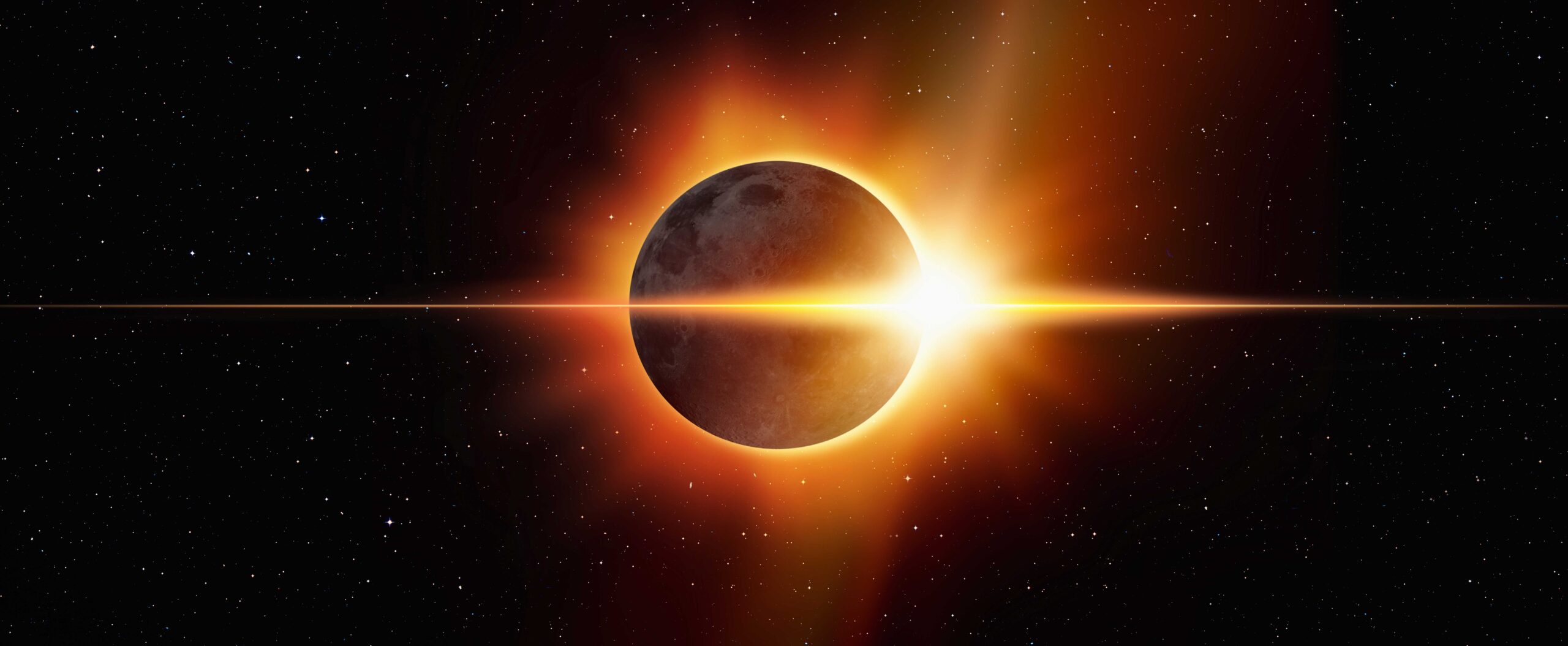 Rare 29° Hybrid Solar Eclipse